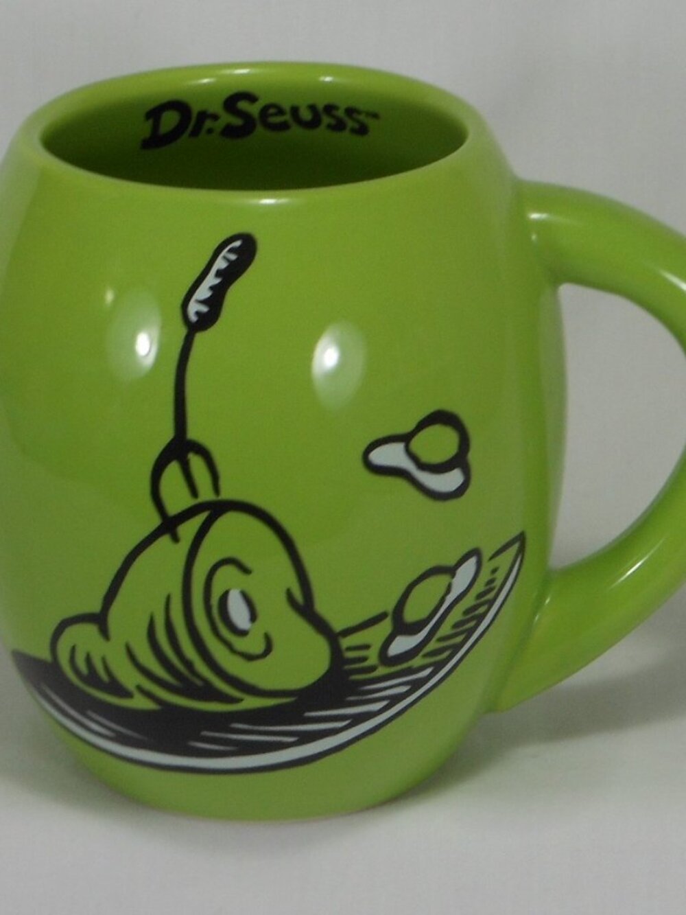 Dr. Seuss funny Green Ham & egg barrel shape coffee mug